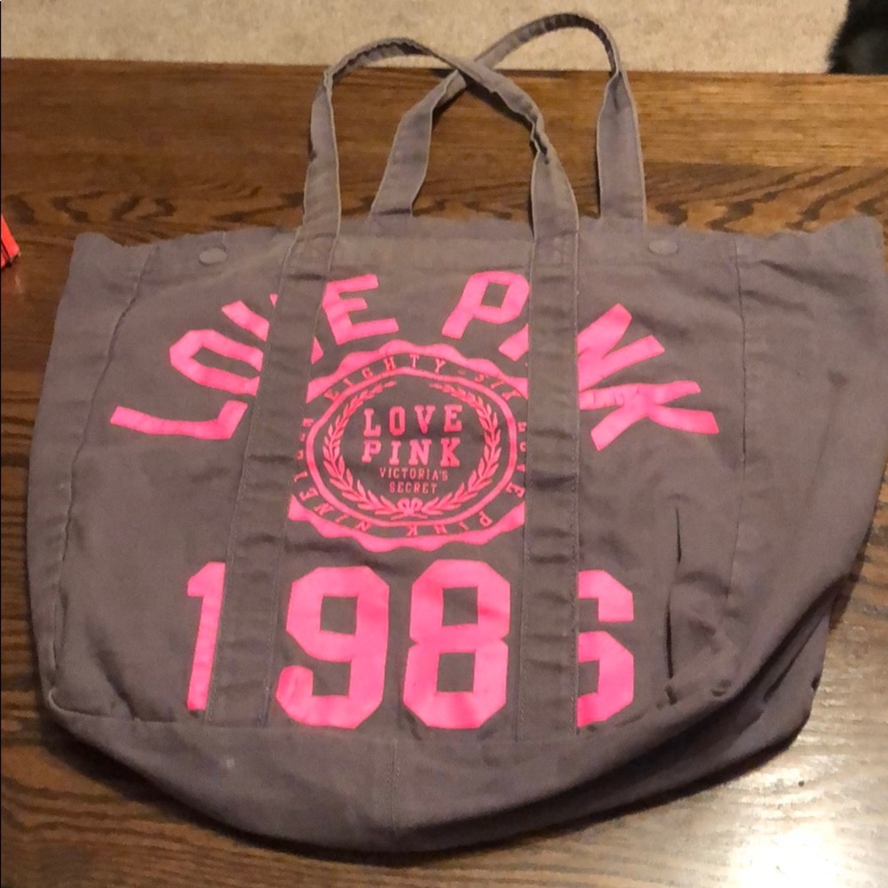 Pink Tote Bag